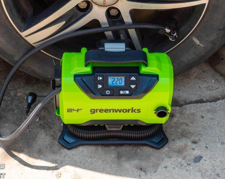 И колёса подкачать и лодку надуть.</p>
<p>Обзор компрессора 3 в 1 greenworks acg301 / Авто и транспорт / iXBT Live