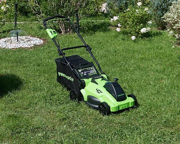 Обзор аккумуляторной газонокосилки Greenworks GD40LM16X: как я полюбил косить неидеальный газон / Инструменты и запчасти / iXBT Live