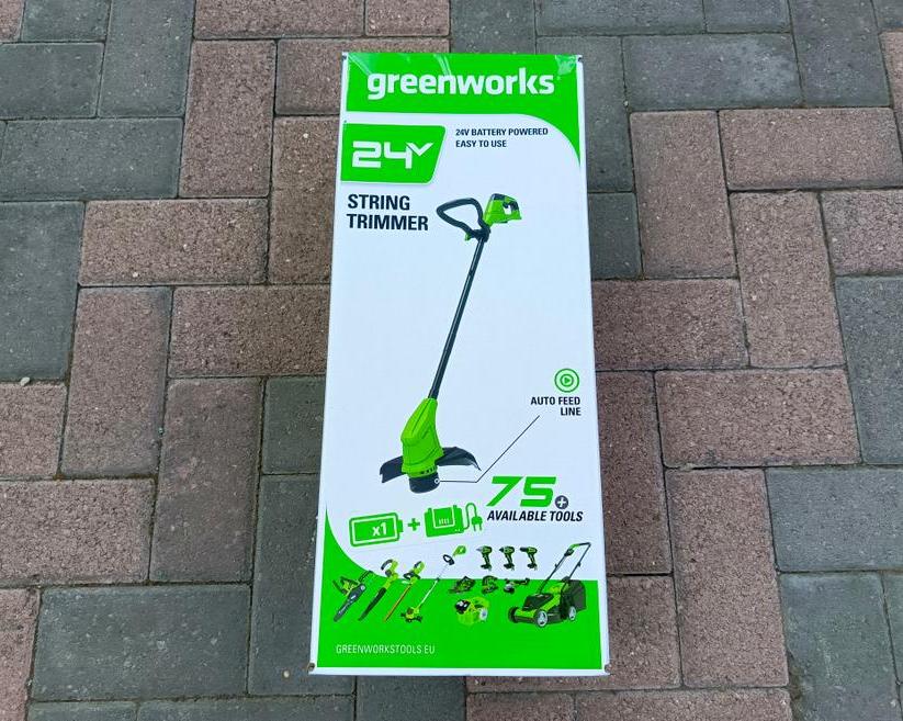 Обзор триммера Greenworks G24LT25K2