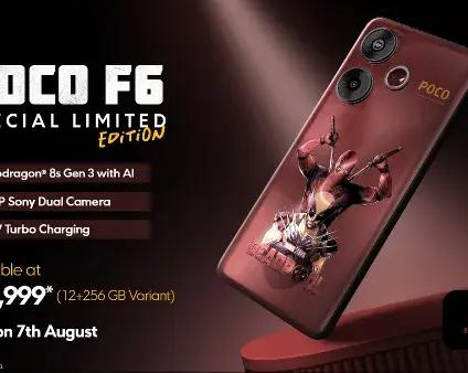 Poco F6 Deadpool Limited Edition выходит рынок. Что известно о технических характеристиках и особенностях дизайна / Смартфоны и телефоны / iXBT Live